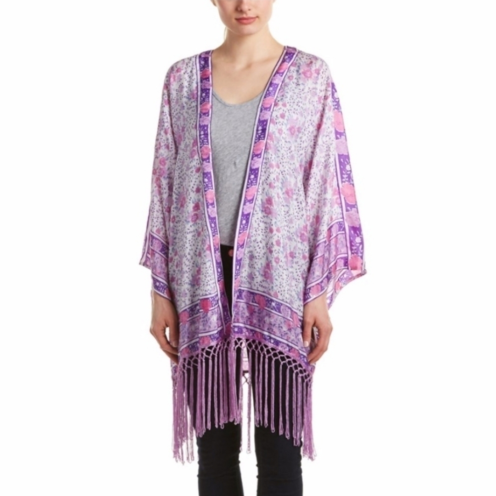 Calypso St. Barth Silk Kimono XS